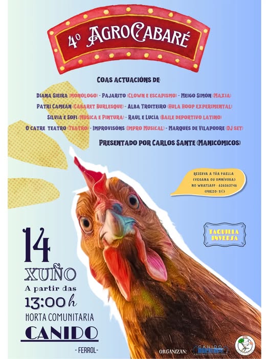 Canido celebra nuevamente su Agrocabaret